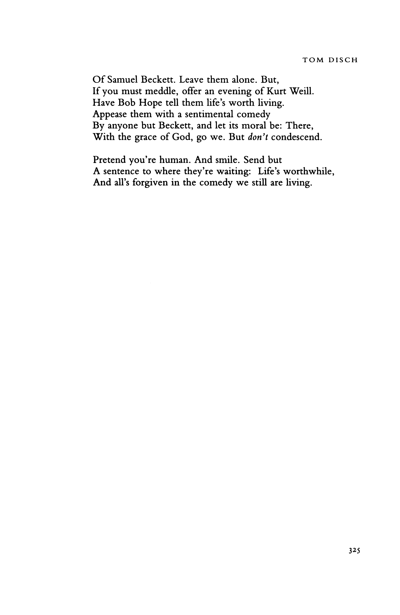 A Sestina for Susan Sontag