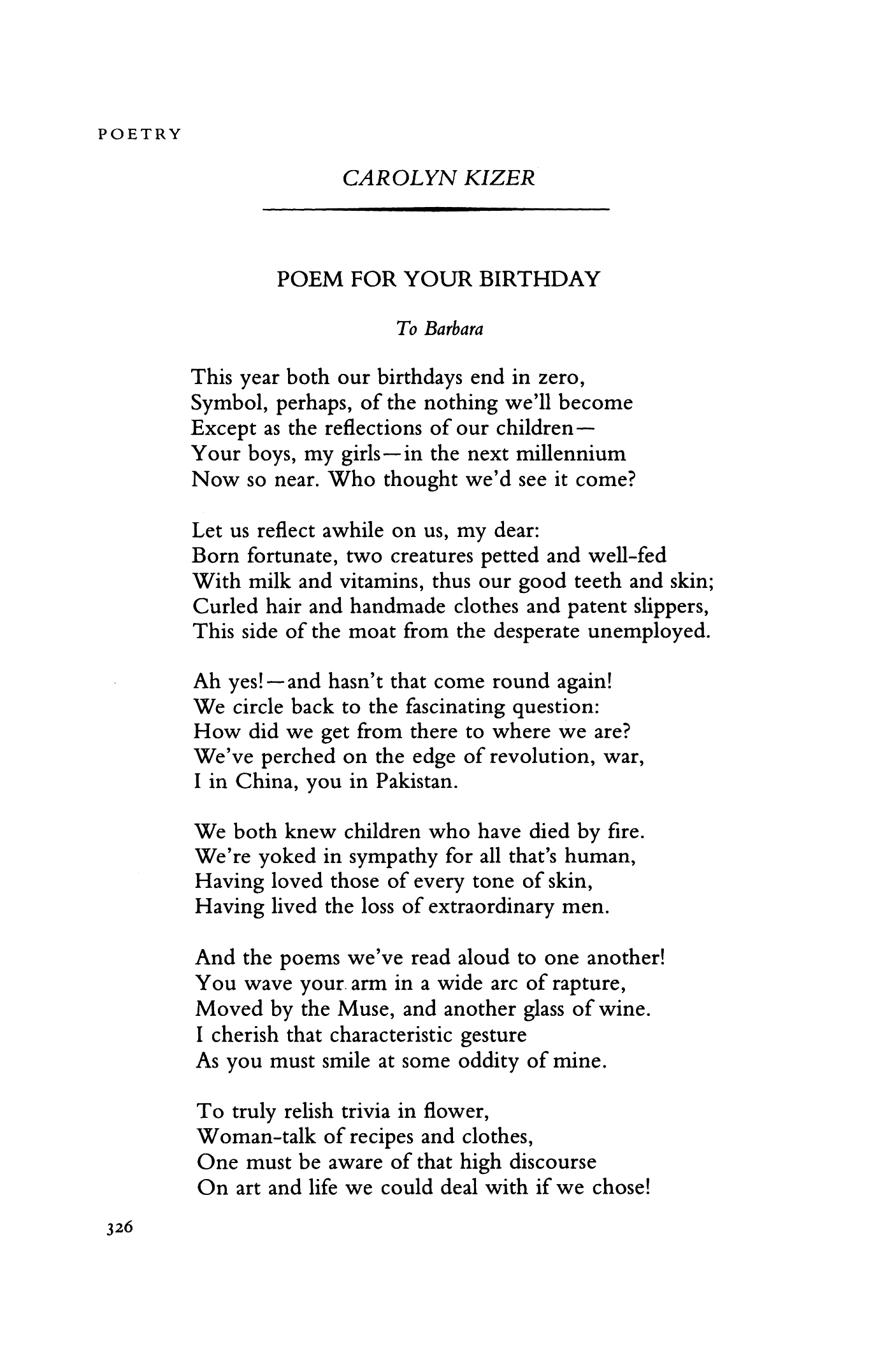 Poem for Your Birthday