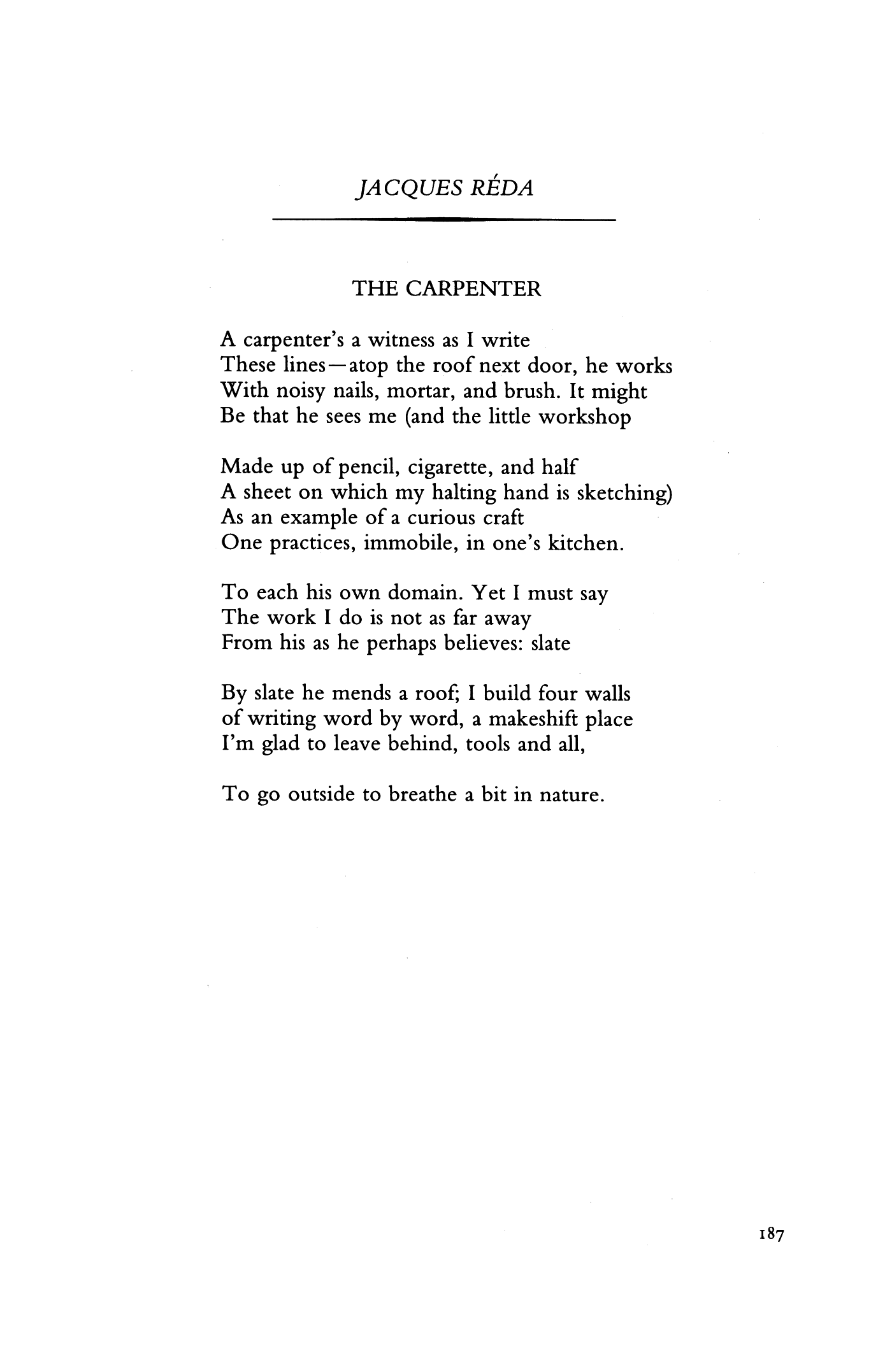 The Carpenter