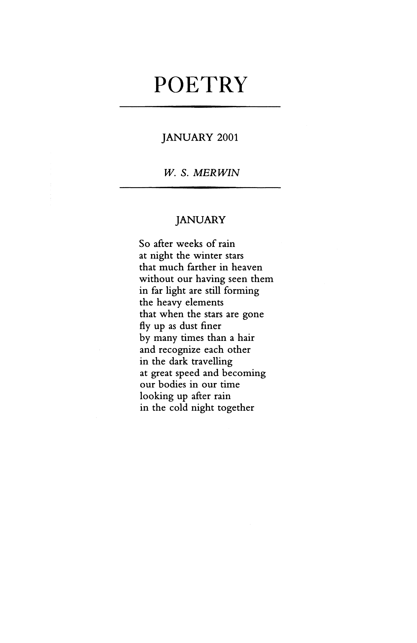 January