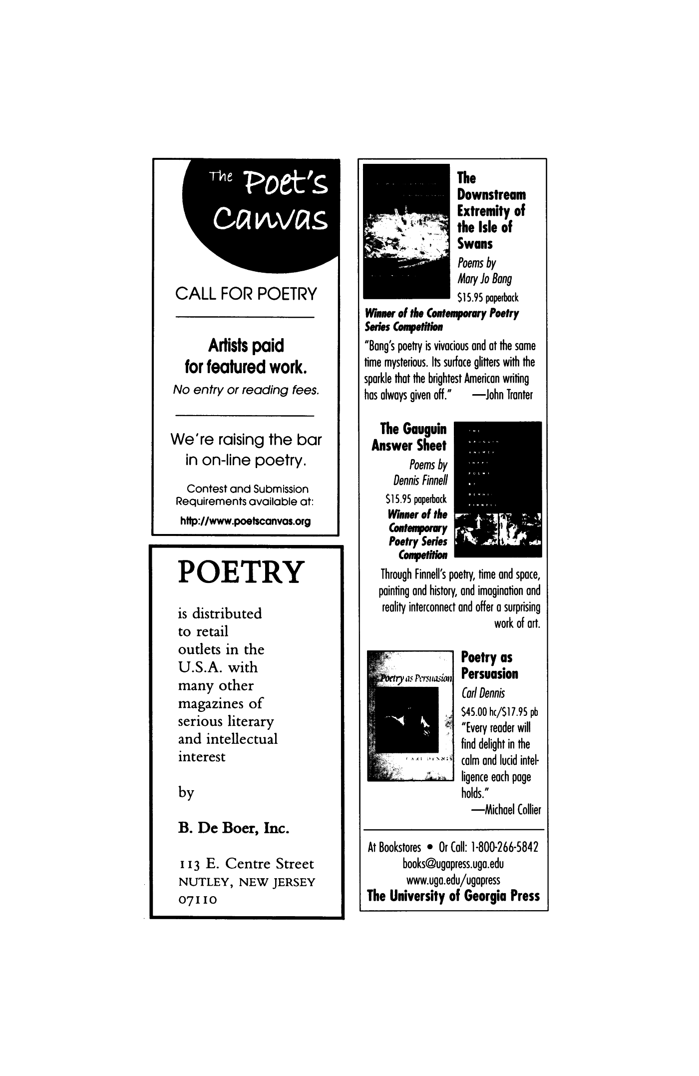 Poetry Magazine Archive Page