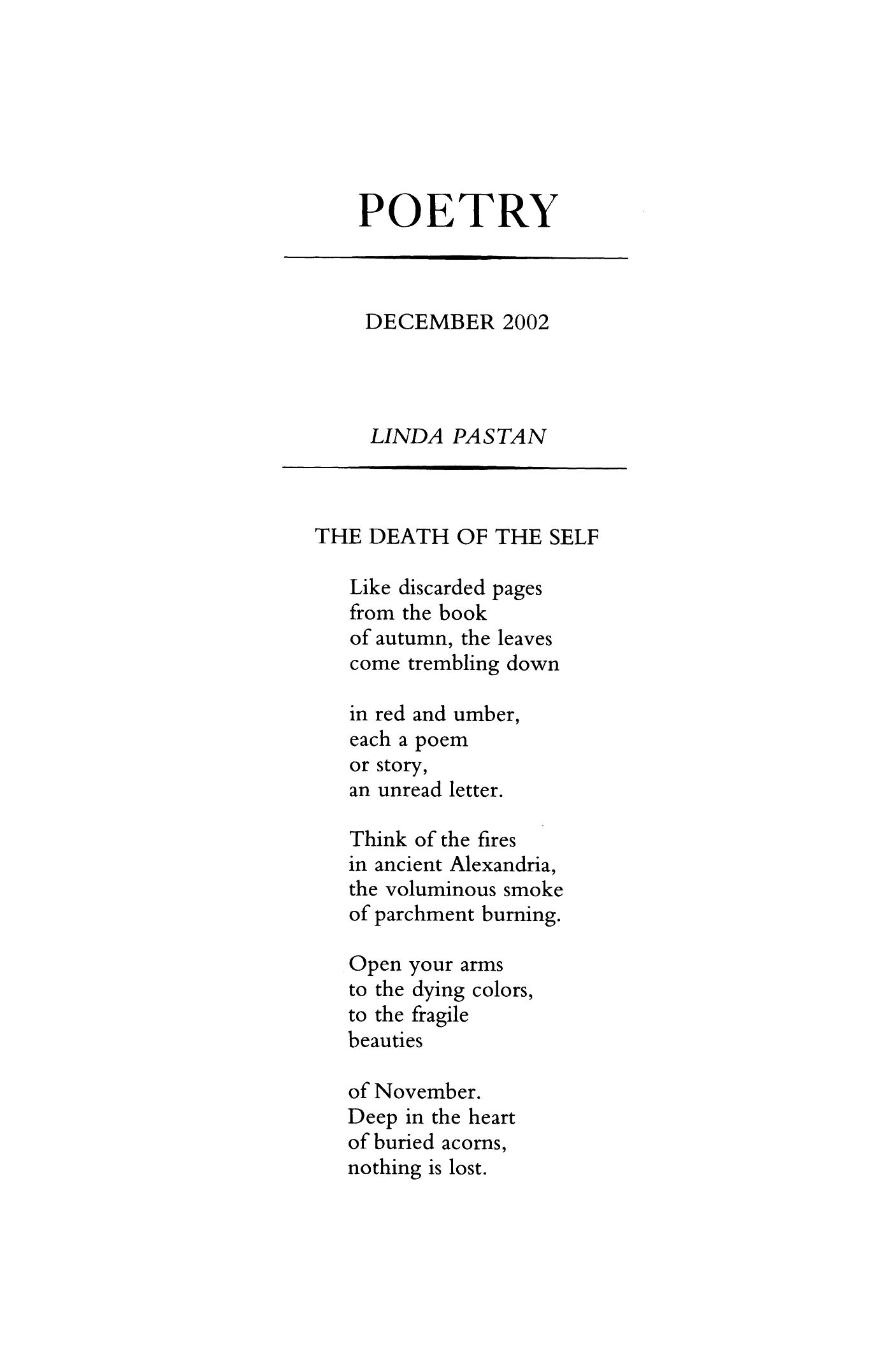 poems about death