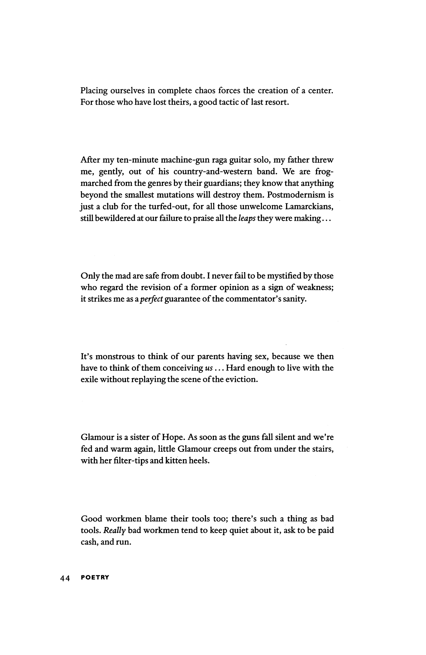 Aphorisms