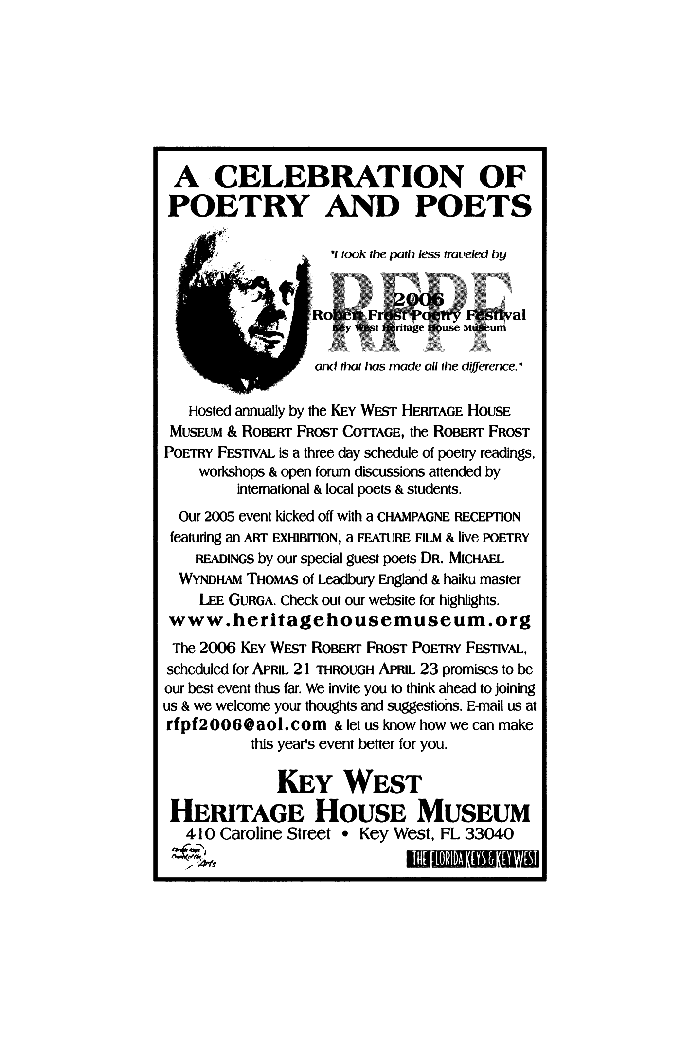 Poetry Magazine Archive Page