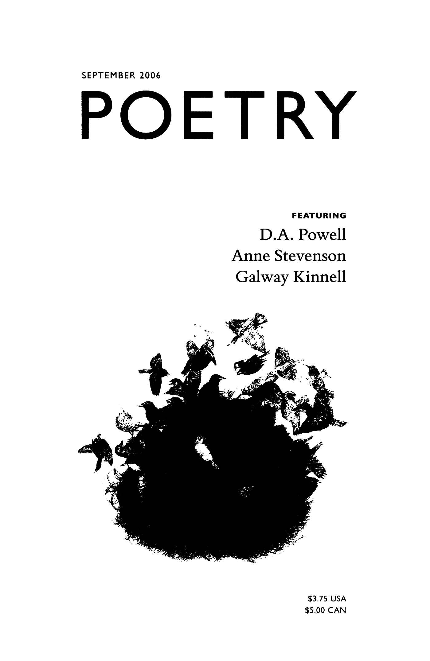 Poetry Magazine Archive Page