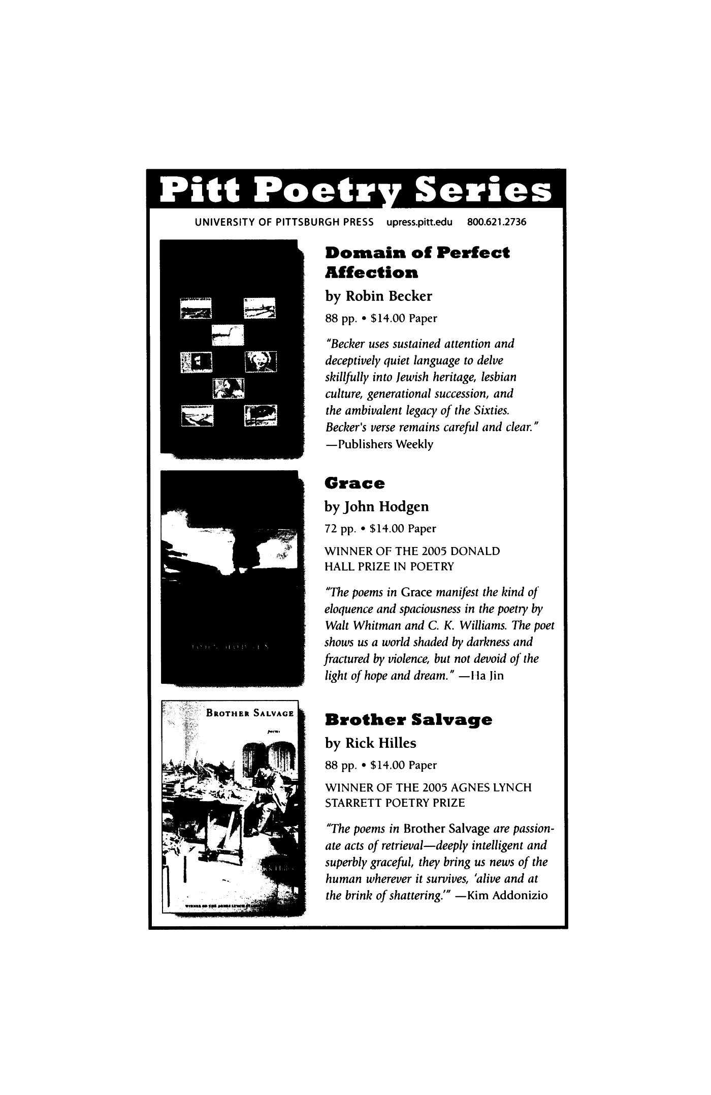 Poetry Magazine Archive Page