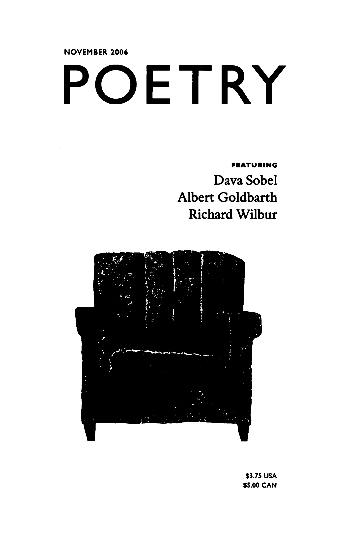 Poetry Magazine Archive Page