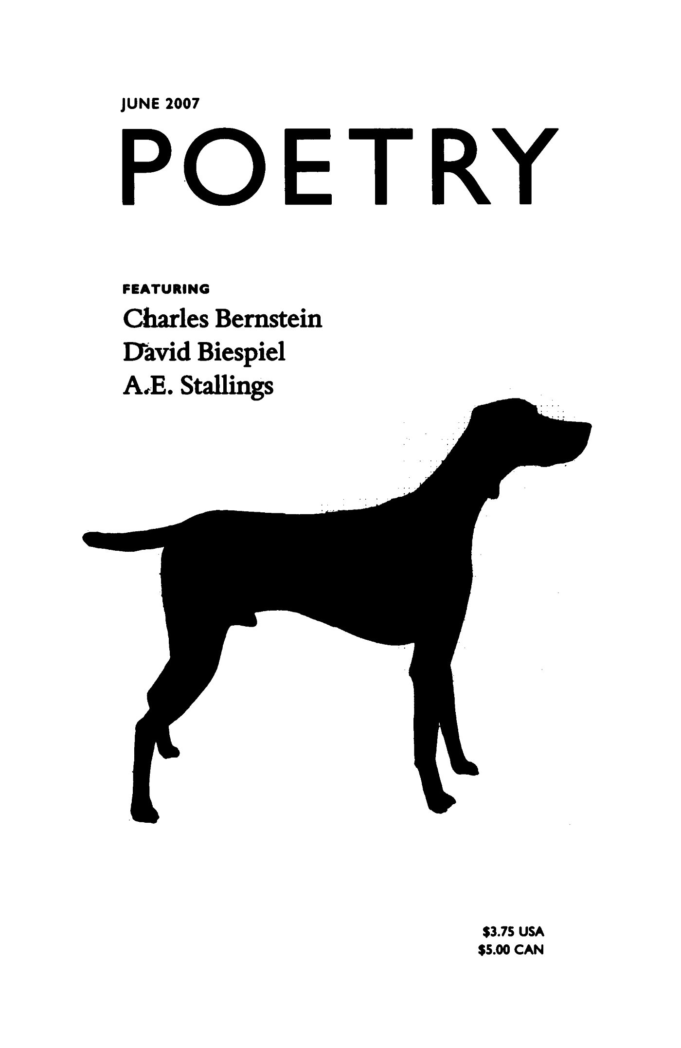 Poetry Magazine Archive Page