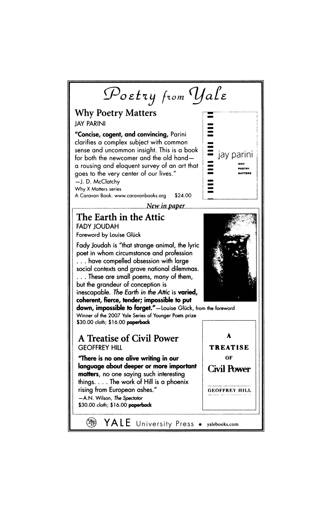 Poetry Magazine Archive Page