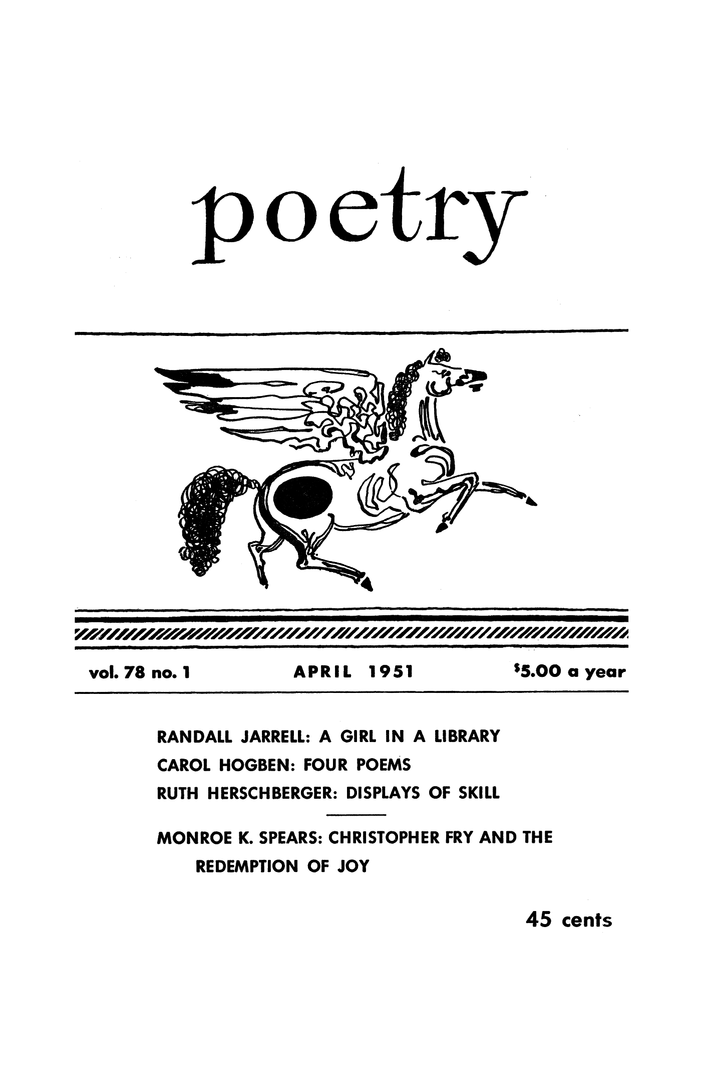 Poetry Magazine Archive Page