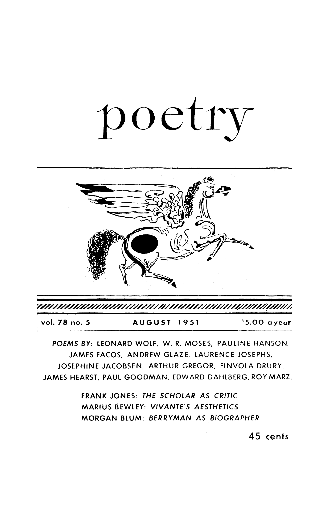 Poetry Magazine Archive Page