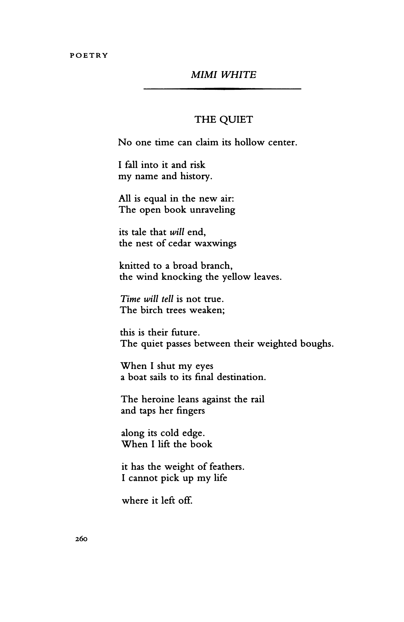 The Quiet