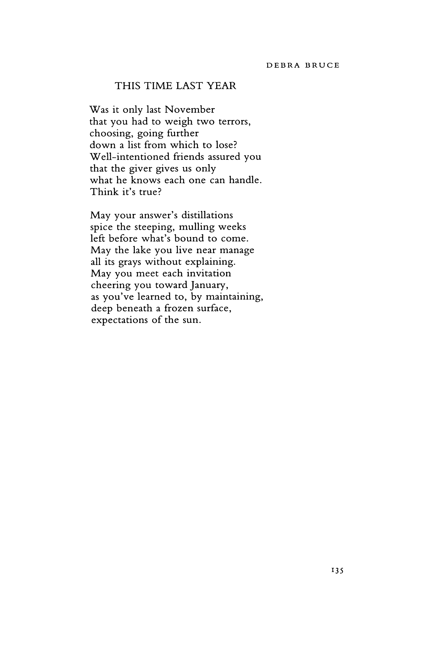 that time of year poem