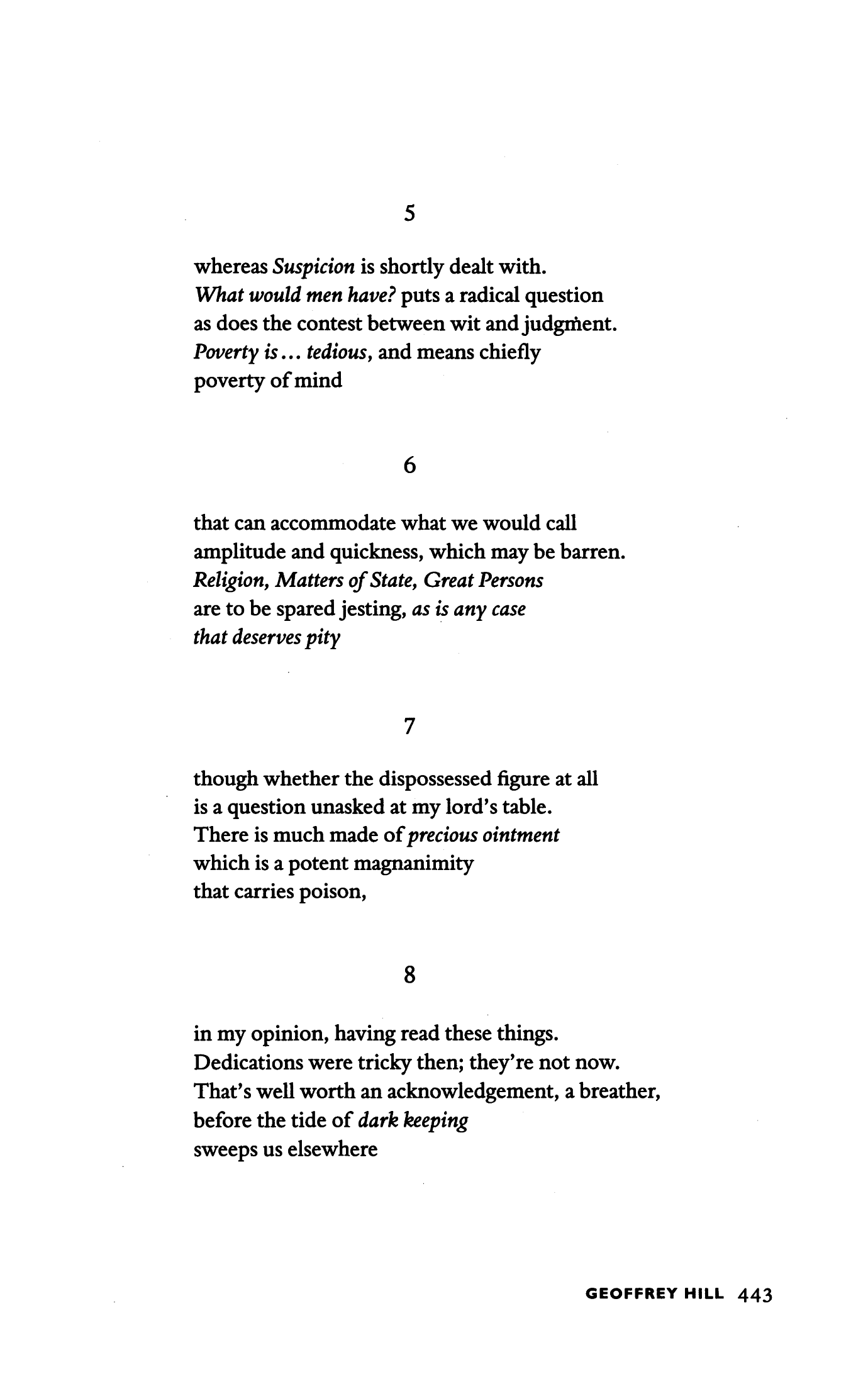 On Reading The Essayes or Counsels, Civill and Morall