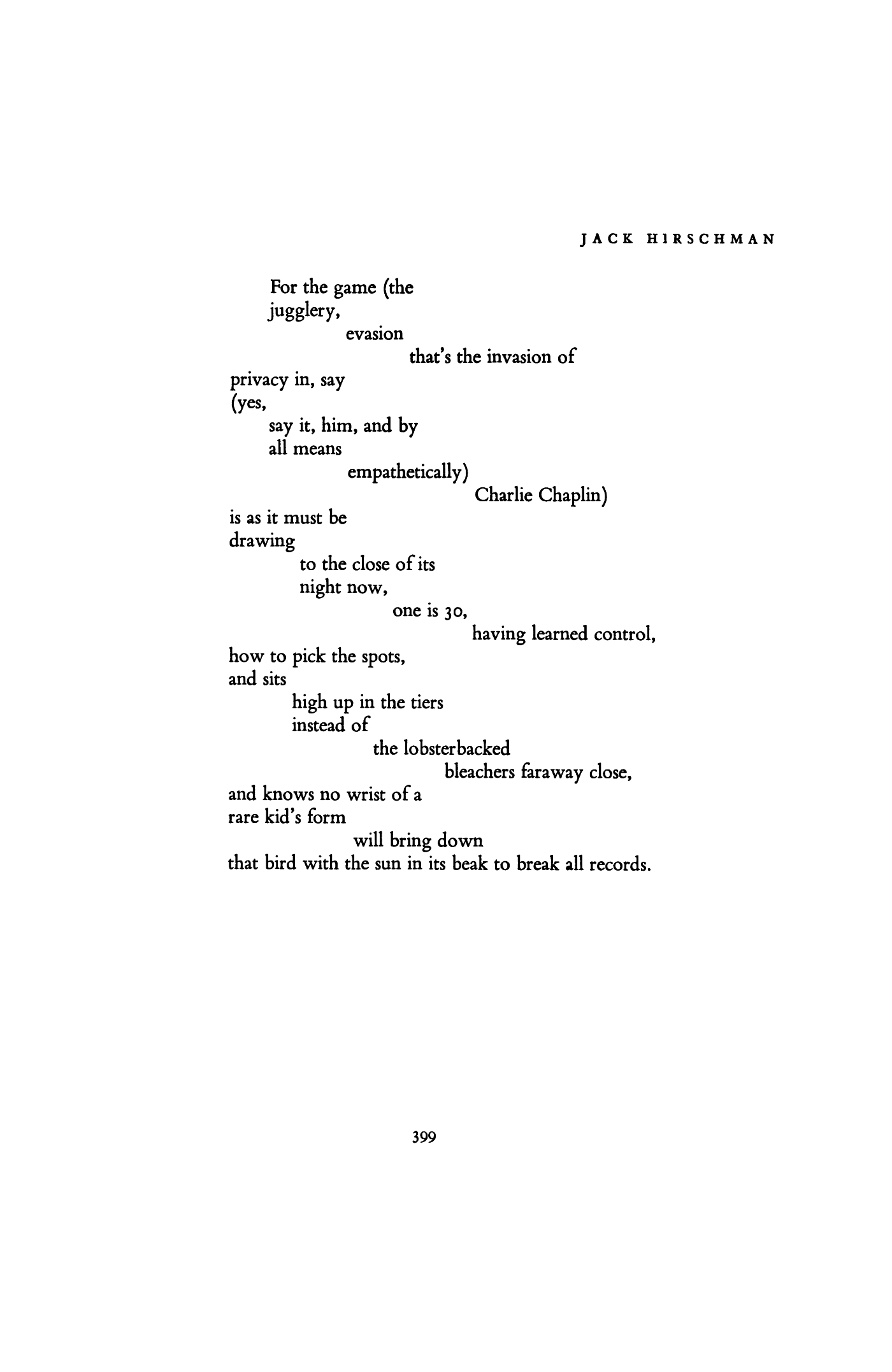 The Baseball Poem