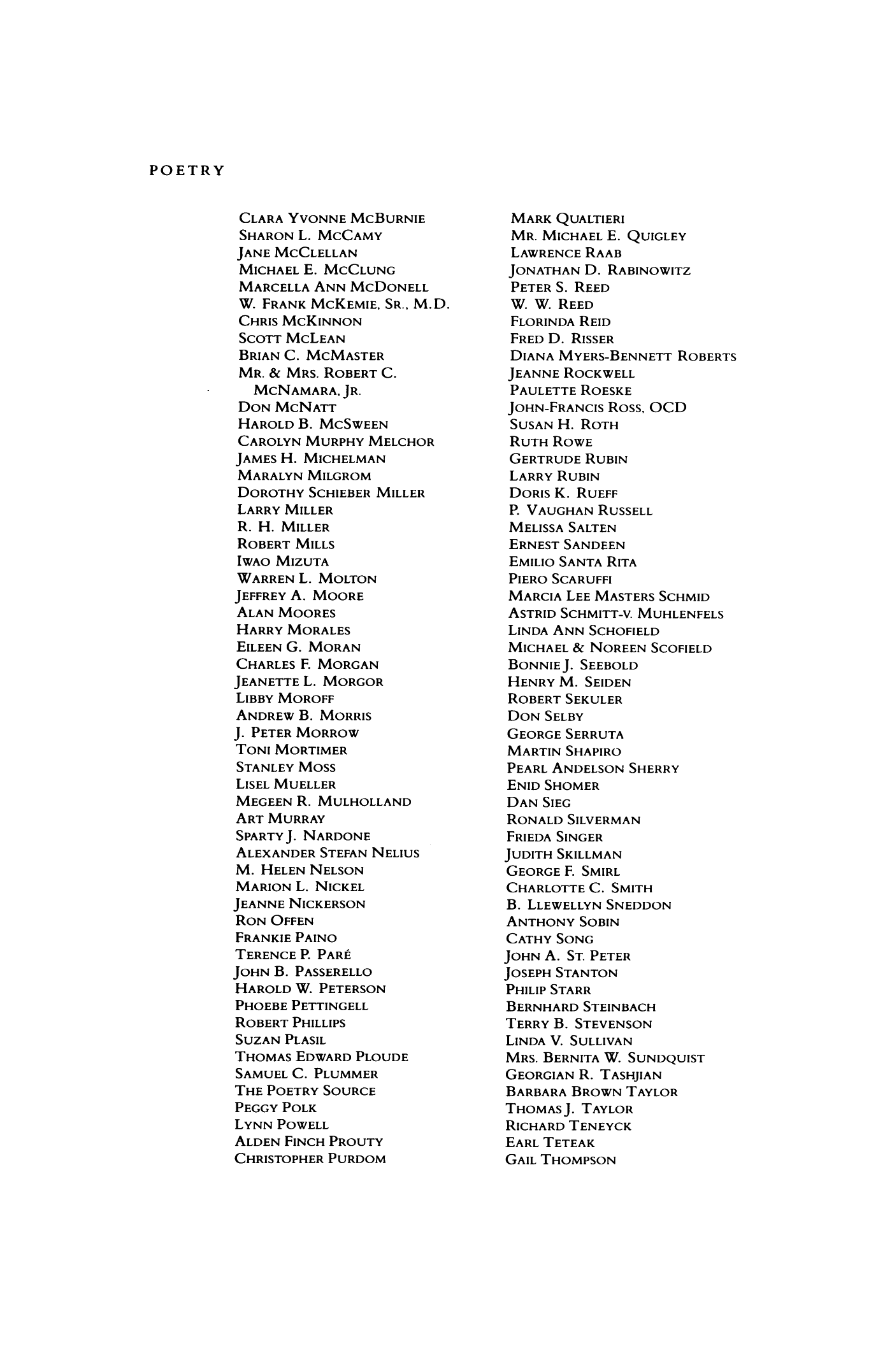 Poetry Magazine Archive Page