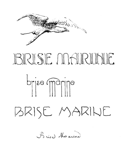 Brise Marine, cover