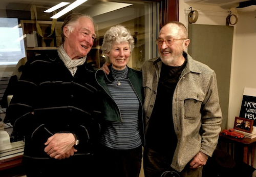 Colin Browne, Daphne Marlatt, Fred Wah in Philadelphia