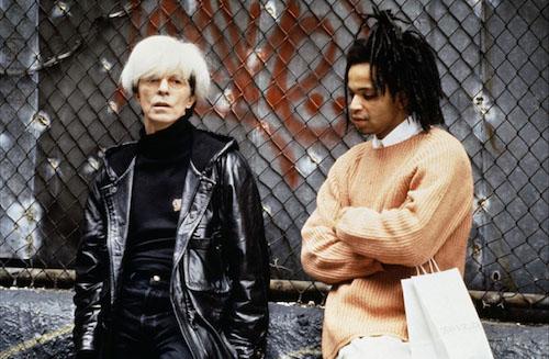 Bowie and Wright, Basquiat movie